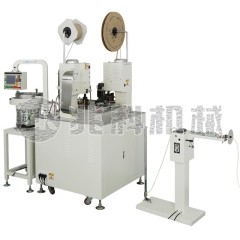 全自動雙頭穿絕緣護(hù)套端子機(jī)